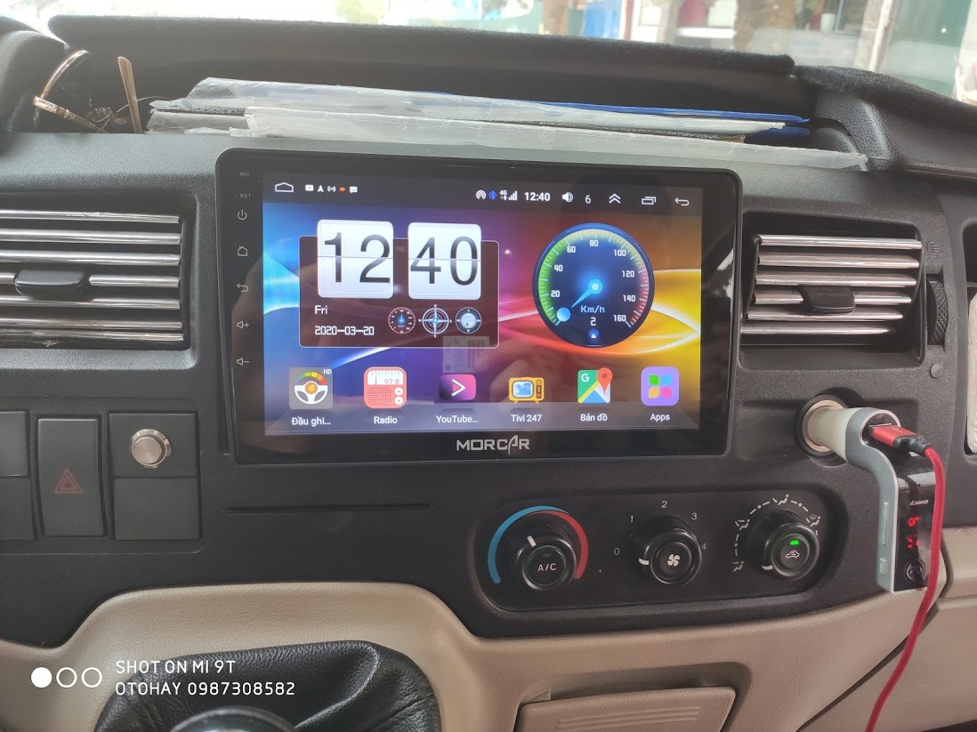 MÀN HÌNH DVD ANDROID FORD TRANSIT
