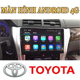 Đầu DVD Oto, Màn hình android 4G cho xe Ô tô Toyota