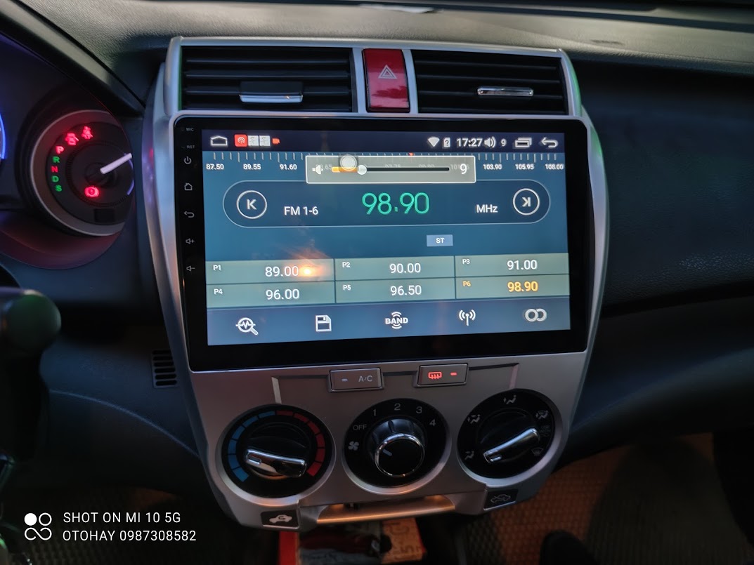 MÀN HÌNH ANDROID HONDA CITY 2008,2009,2010,2011,2012,2013,2014