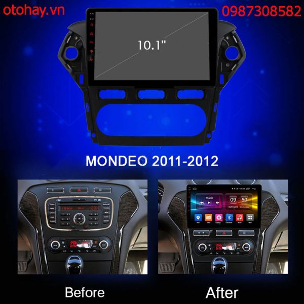 ĐẦU MÀN HÌNH ANDROID 4G XE FORD MONDEO 2011-2012