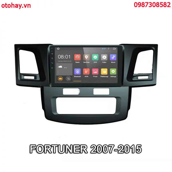 MÀN HÌNH ANDROID XE TOYOTA FORTUNER 2007-2015
