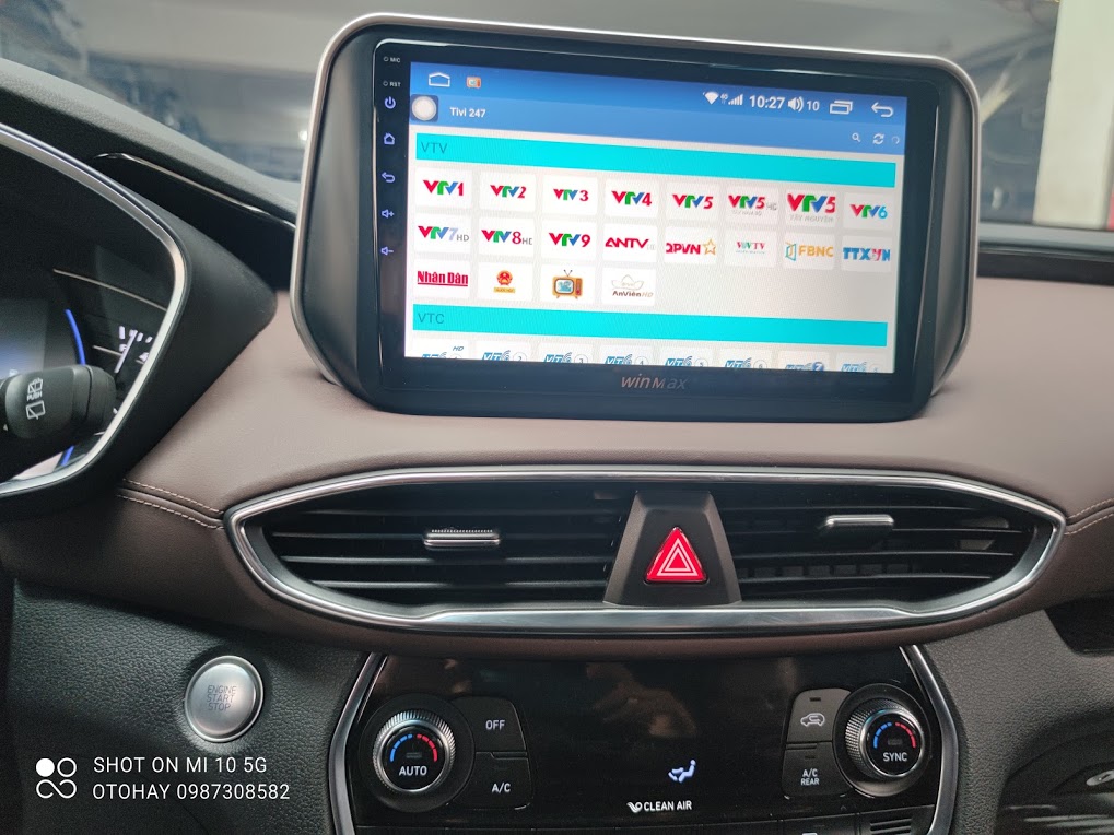 Màn Hình Android Santafe 2019,2020,2021