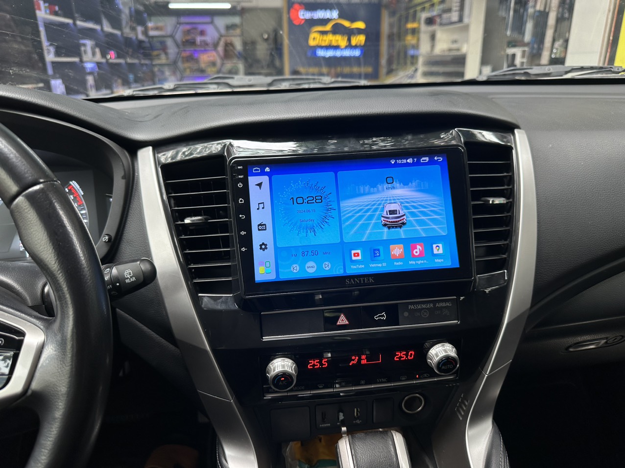 MÀN HÌNH ANDROID PAJERO SPORT 2017-2019