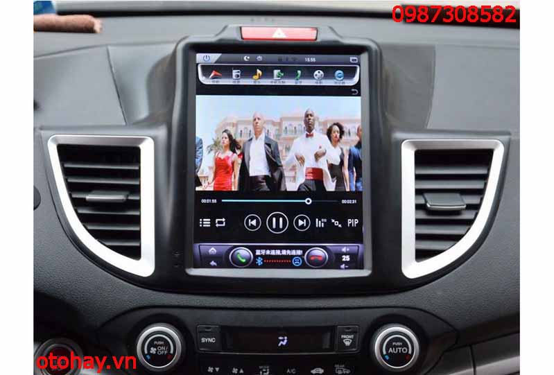 Màn Hình Android Tesla CRV 2012,2013,2014,2015,2016