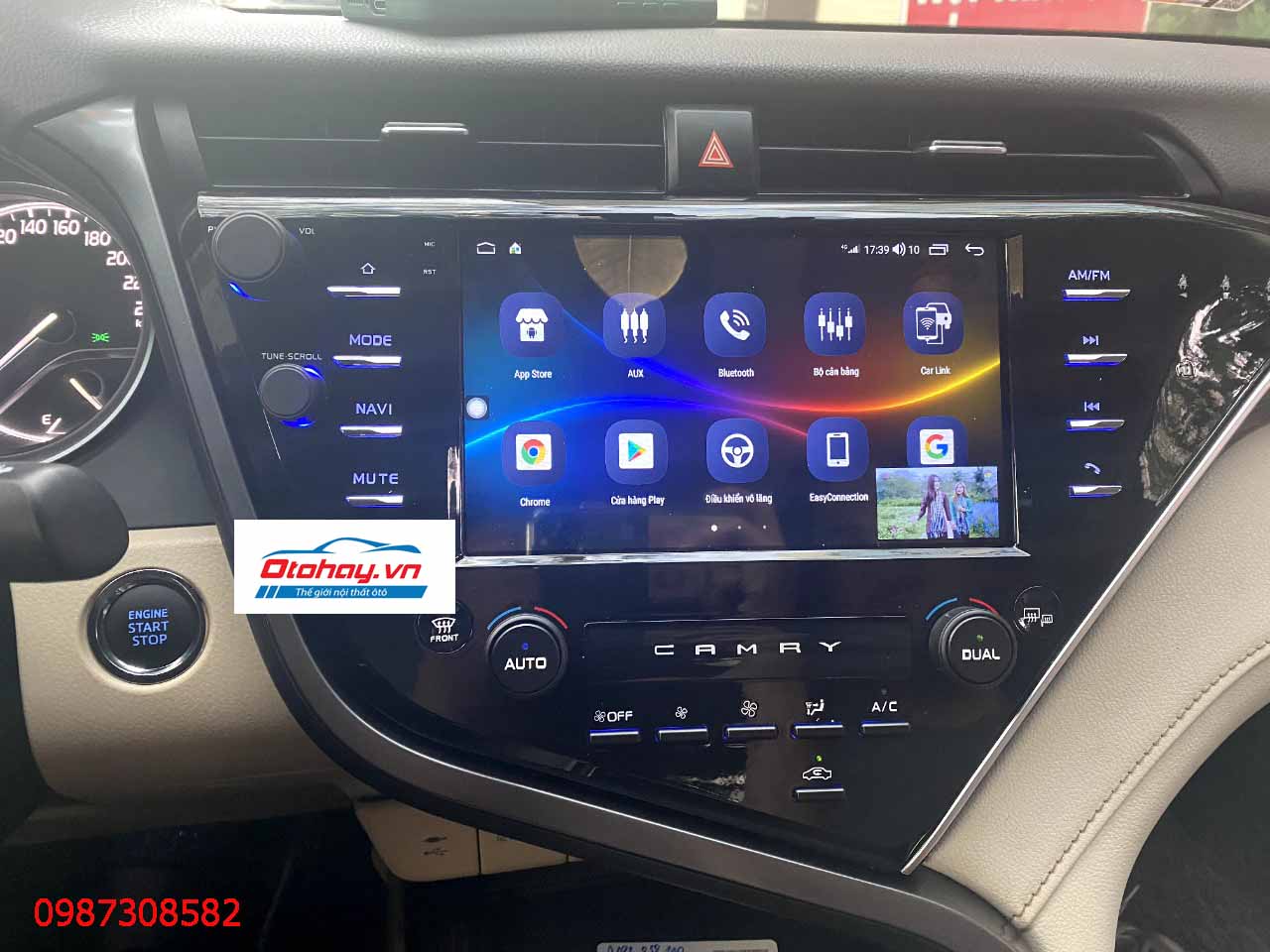 Màn Hình Android Toyota Camry 2.5Q 2019-2022