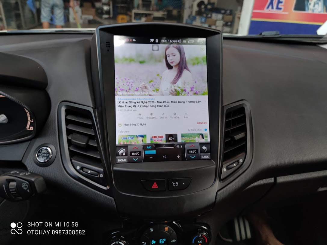 Màn Hình Android Tesla Ford Fiesta 2013,2014,2015,2016,2017