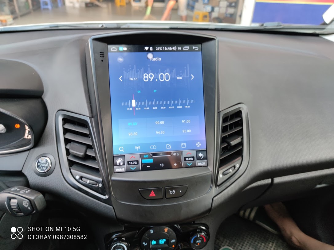 Màn Hình Android Tesla Ford Fiesta 2013,2014,2015,2016,2017