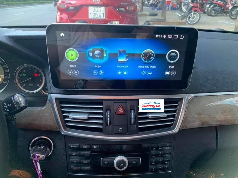 Màn Hình Android Xe Mercedes E 300