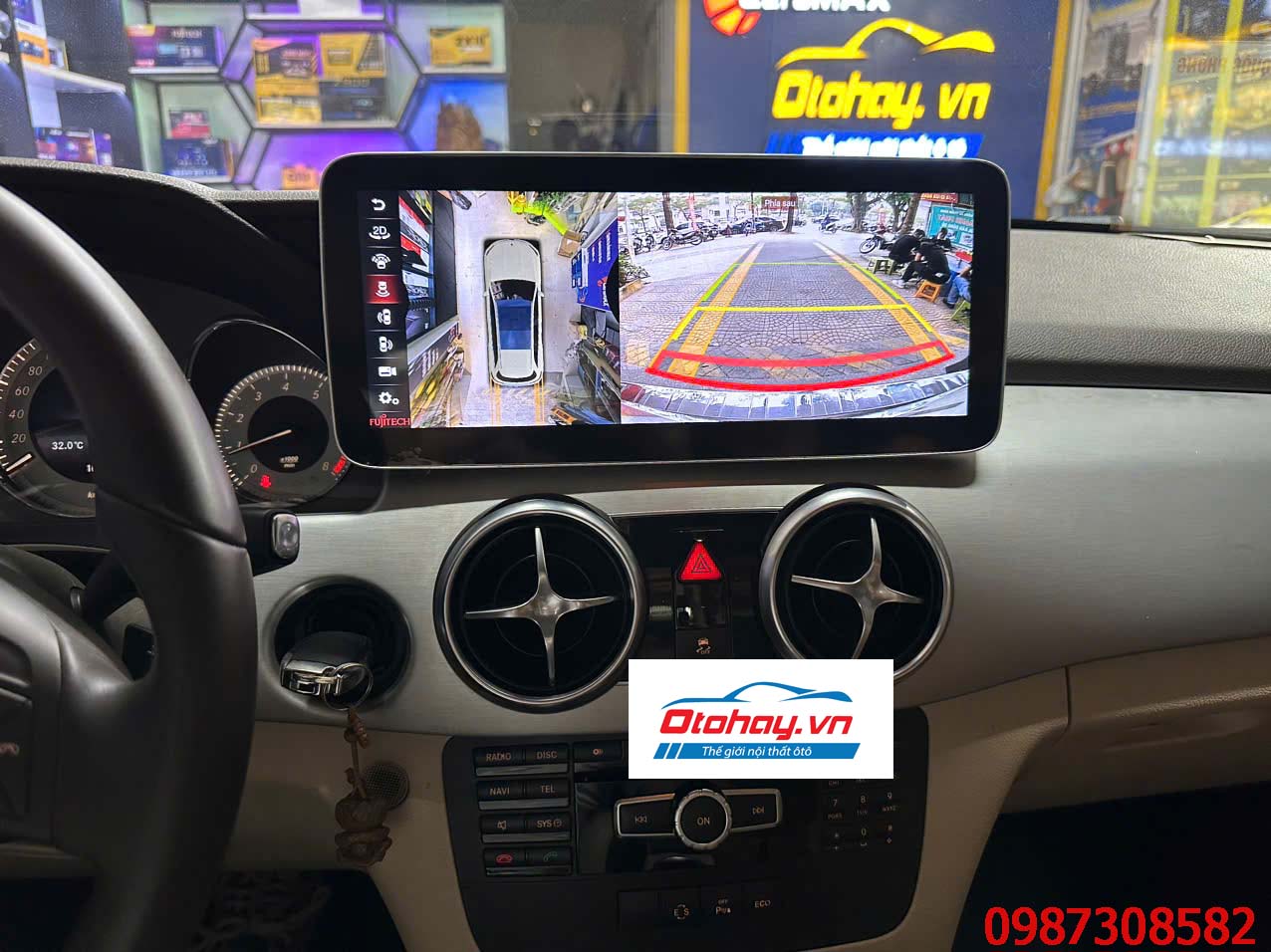 Màn Hình Android Mercedes GLK 2008-2014