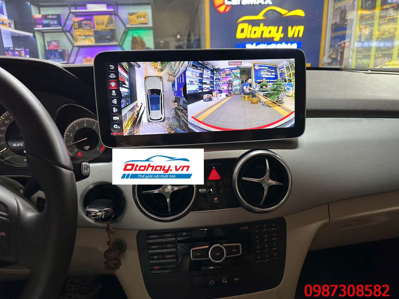 Màn Hình Android Mercedes GLK 2008-2014