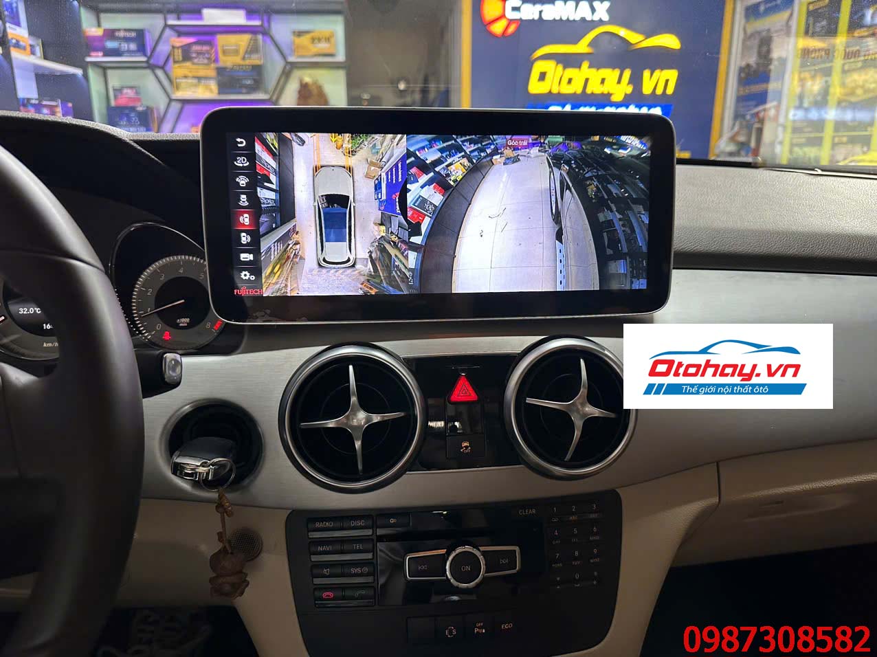 Màn Hình Android Mercedes GLK 2008-2014
