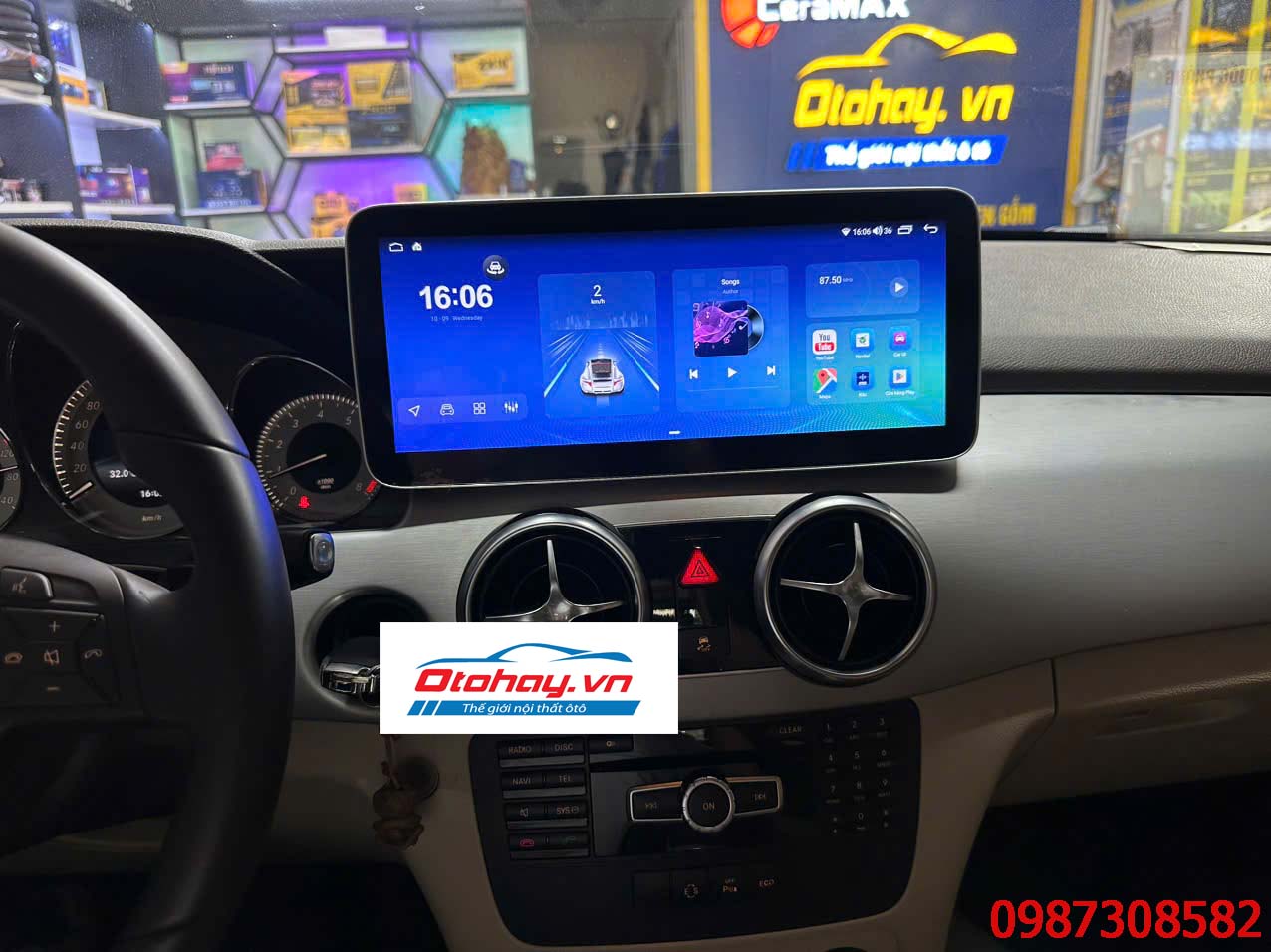 Màn Hình Android Mercedes GLK 2008-2014