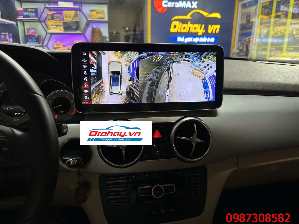 Màn Hình Android Mercedes GLK 2008-2014.