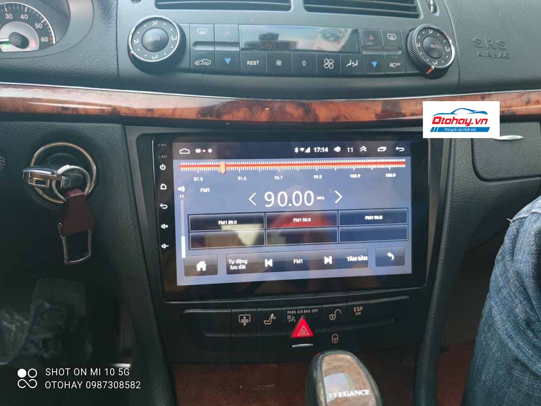 Màn Hình Android Xe Mercedes e 240 2003,2004,2005,2006,2007