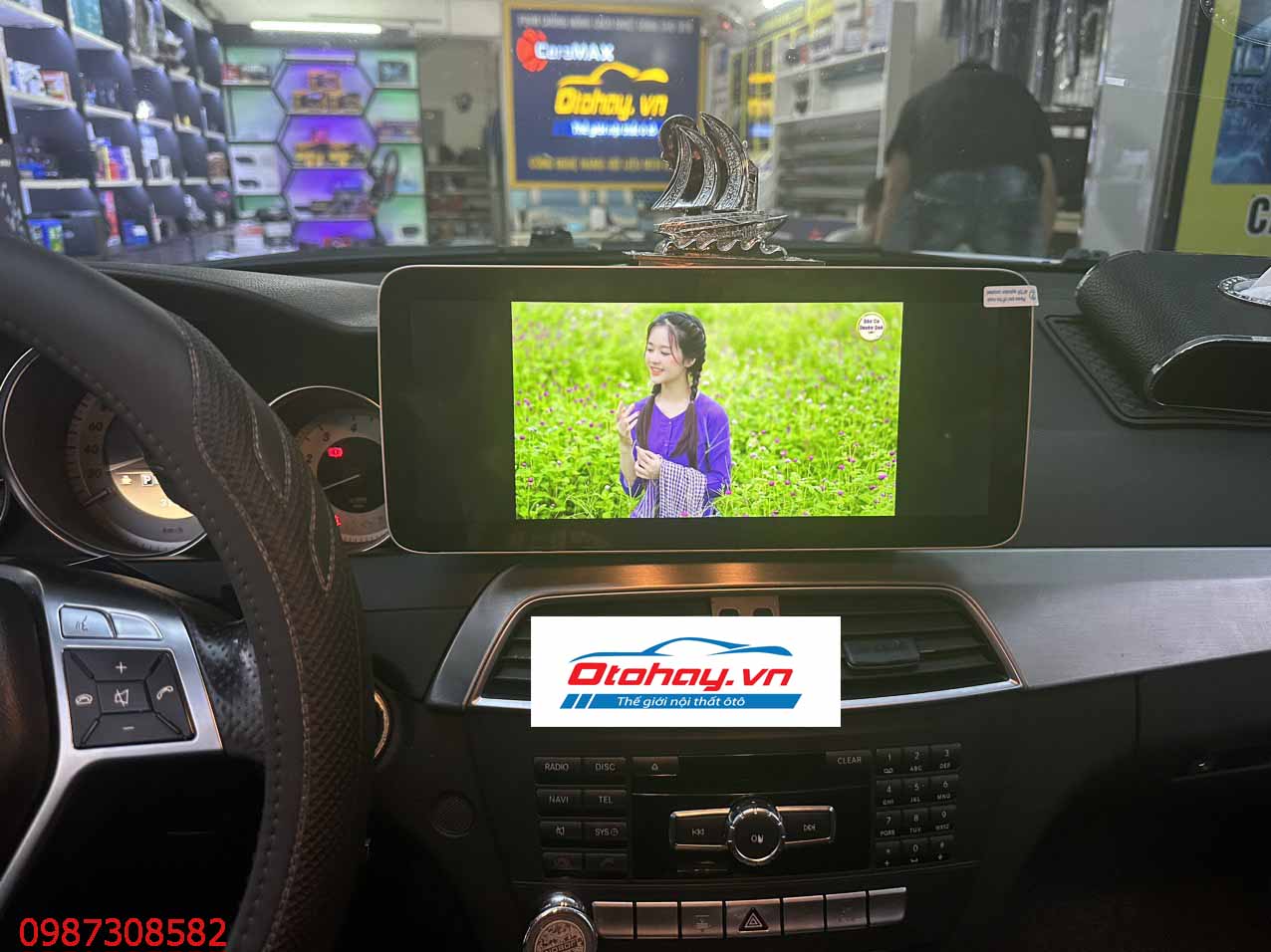 Màn Hình Android Mercedes C Class 2011-2014