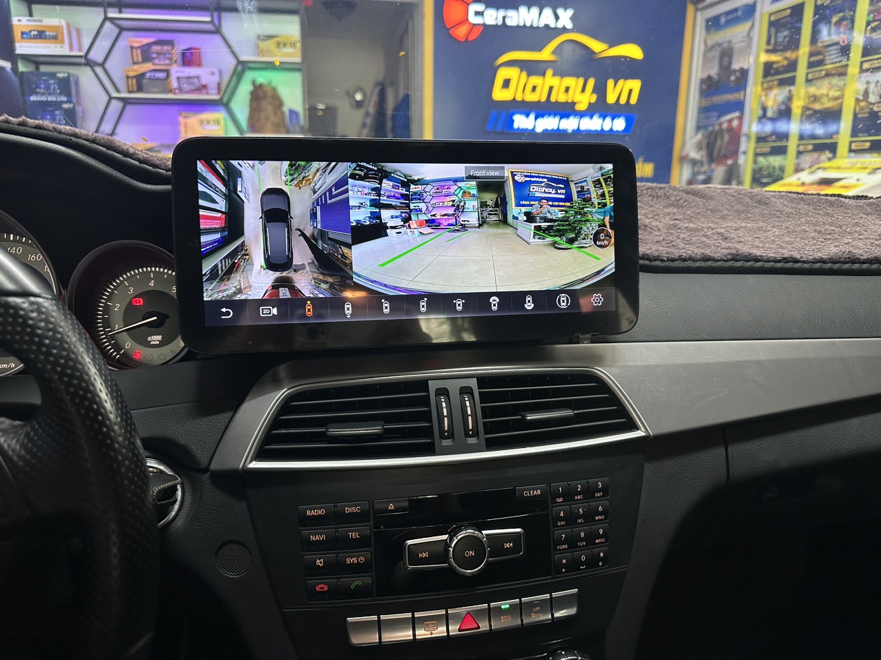 Màn Hình Android Mercedes C Class 2011-2014