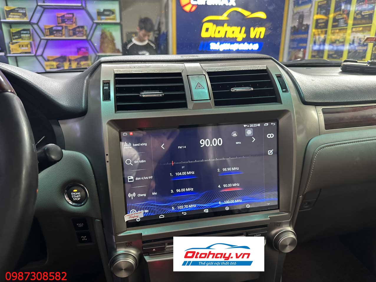 Màn Hình Android Xe Lexus GX460