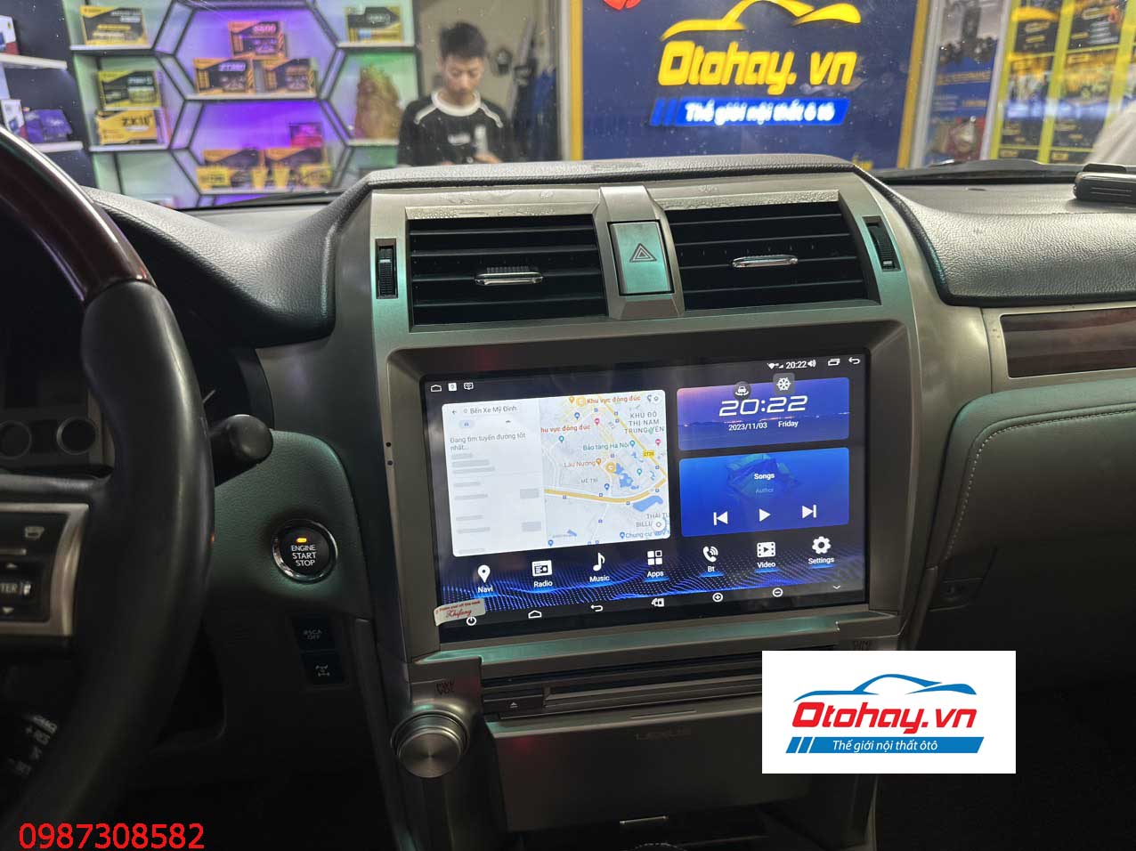 Màn Hình Android Xe Lexus GX460