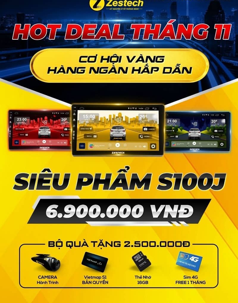 màn hình zestech s100j