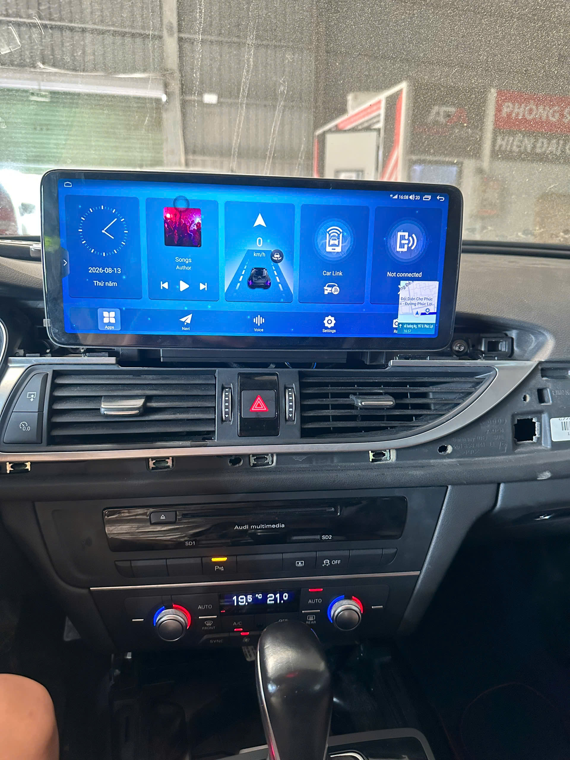 Màn Hình Android Xe Audi A6 2012-2017