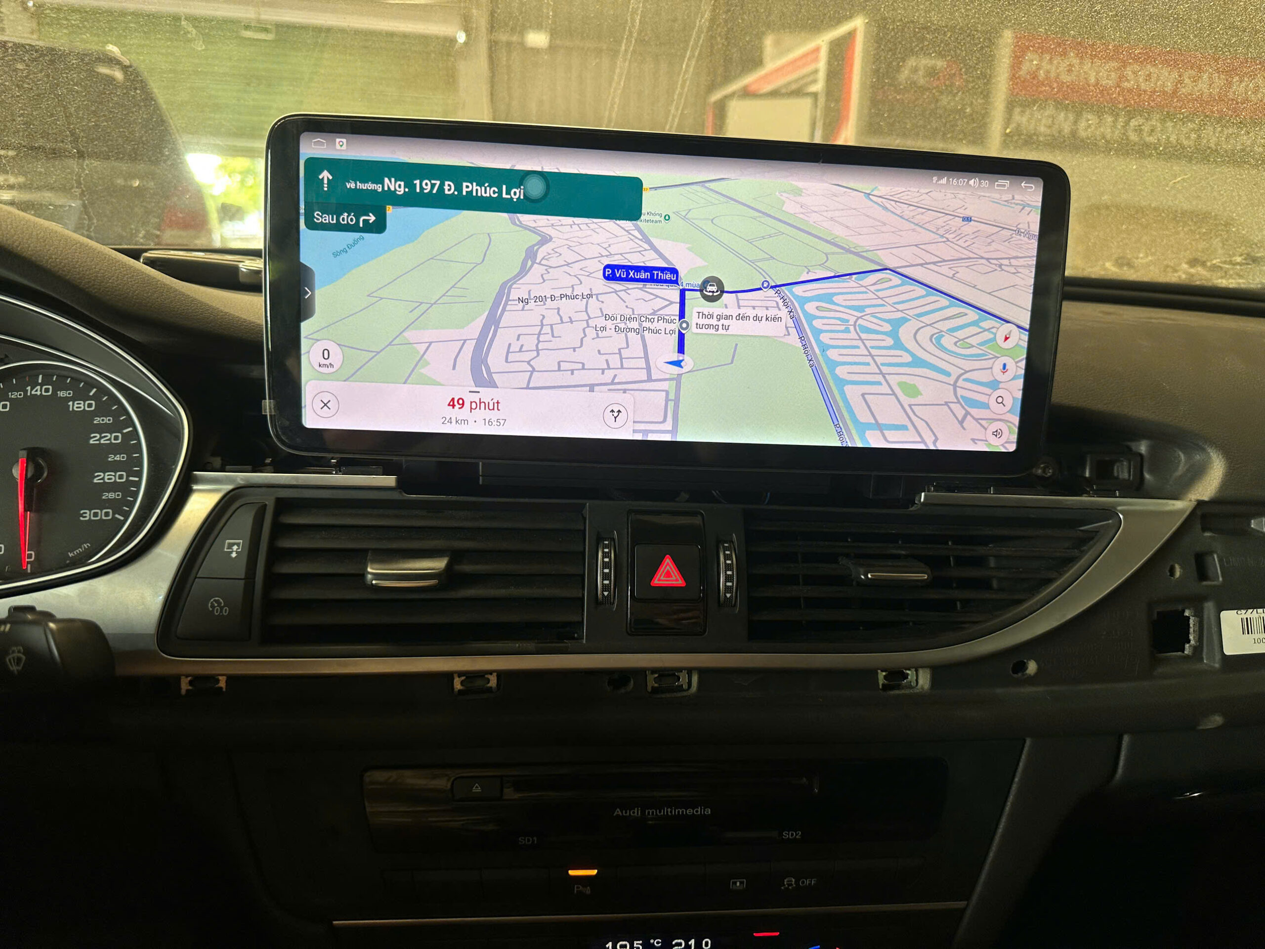 Màn Hình Android Xe Audi A6 2012-2017