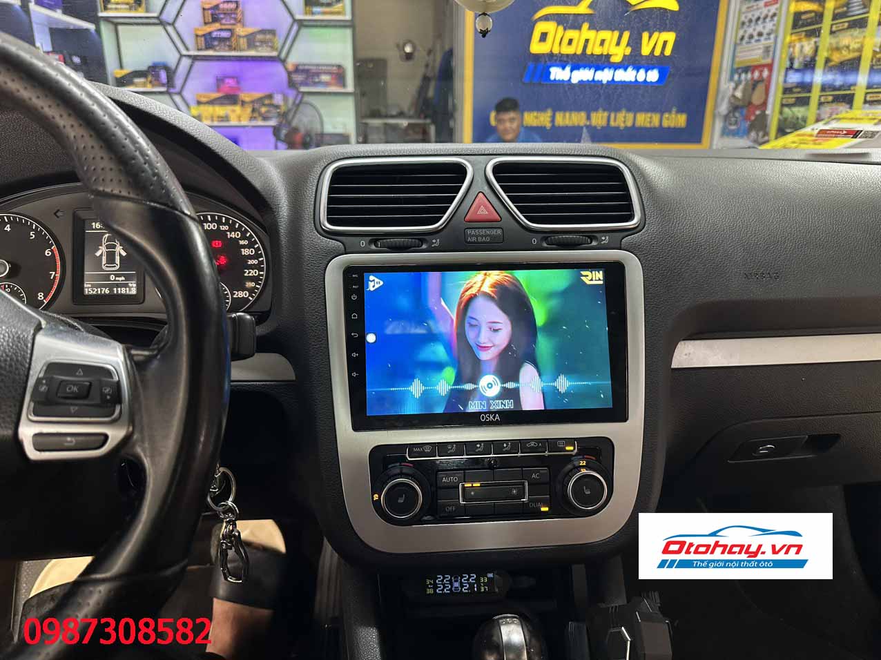 Màn Hình Android xe Volkswagen Scirocco 2008-2017