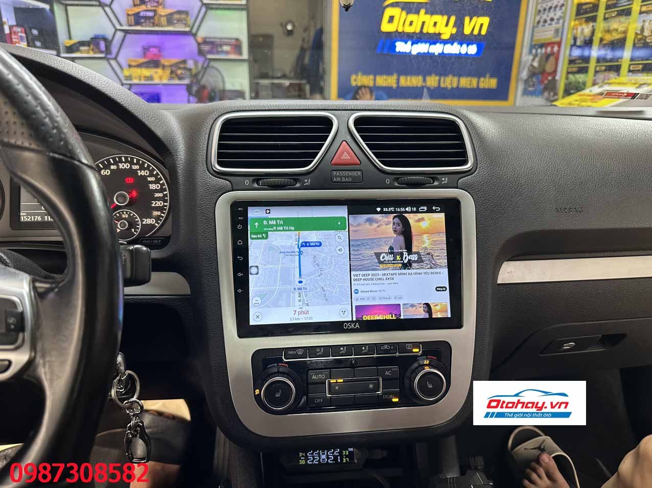 Màn Hình Android xe Volkswagen Scirocco 2008-2017