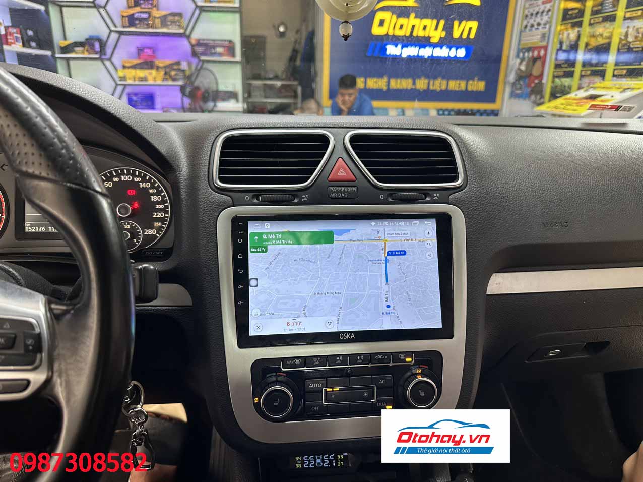 Màn Hình Android xe Volkswagen Scirocco 2008-2017
