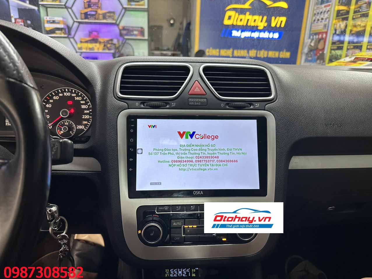 Màn Hình Android xe Volkswagen Scirocco 2008-2017
