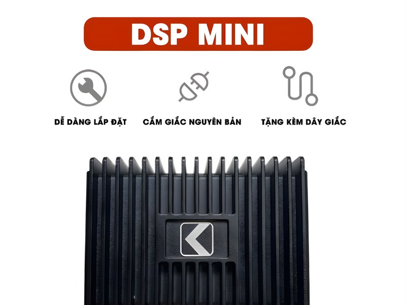 DSP căn chỉnh thời gian và cắt tần bảo vệ loa