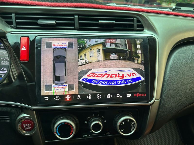 Dẫn đường Vietmap và Google Maps trên Honda City